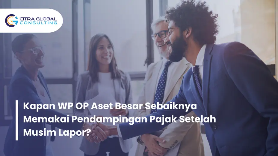 pendampingan pajak WP OP aset besar